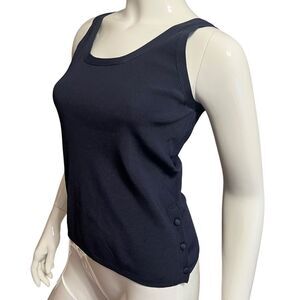 GEORGE Navy Stretchy Tank Top size Medium